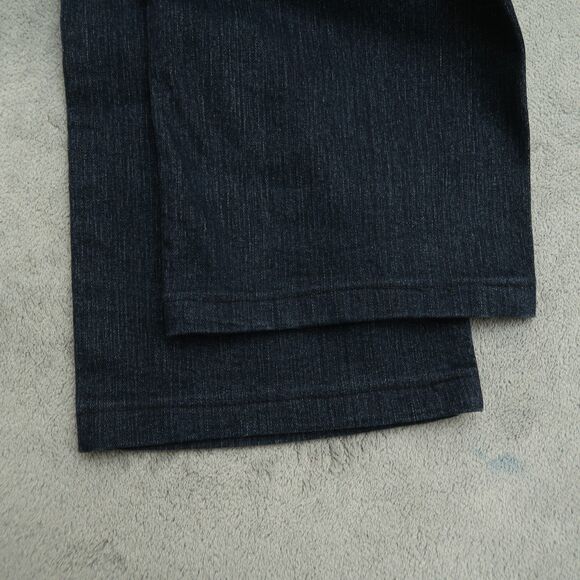 Levi's 505 Jeans Womens Size 14 Blue High-Rise Straight Denim 31" Inseam Stretch - Picture 16 of 16